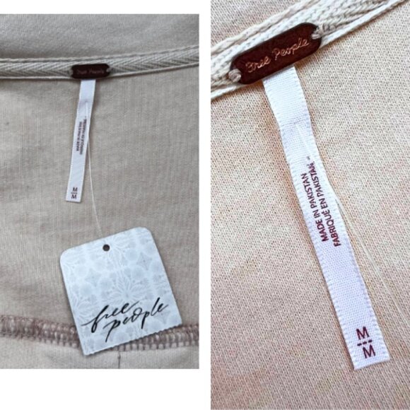 FREE PEOPLE Ruby Shacket Shirt Jacket Peach Size M - Picture 8 of 14